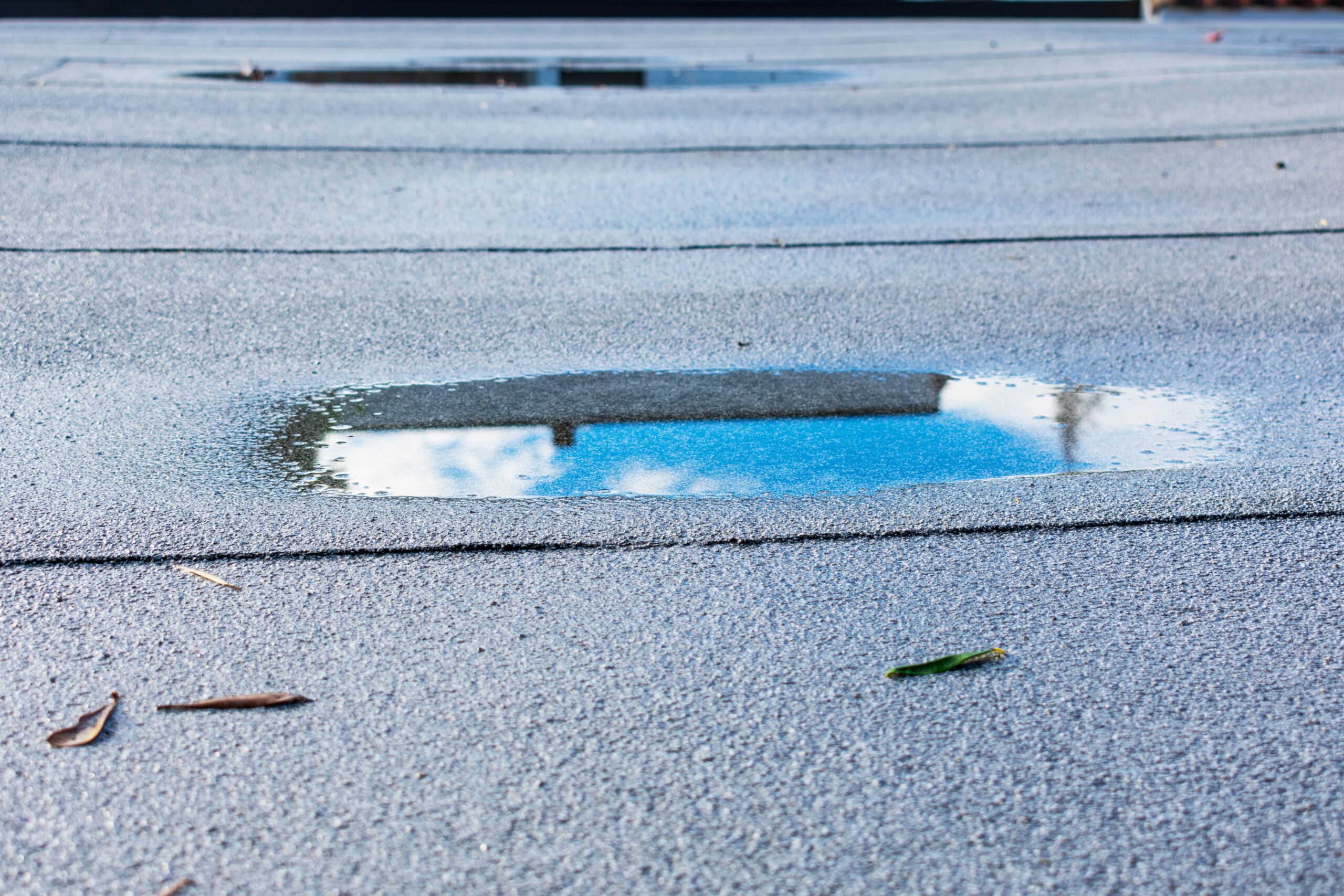 Flat Roof Ponding | Sunny Roofing